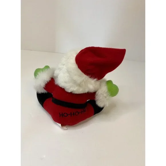 Christmas Santa Claus Window Cling Suction Cup Plush Holiday 1988 Dakin‎ Vintage - Picture 4 of 11